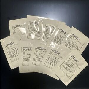 15X Le Labo Basil  Shower Gel Sample 3ml / 0.1oz each